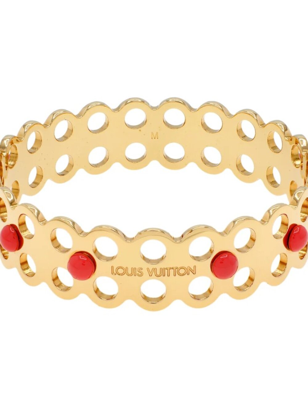 Louis Vuitton Hide & Seek Bracelet (LE 0191) Size M